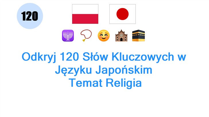 Odkryj 120 Słów Kluczowych w Języku Japońskim: Temat Religia